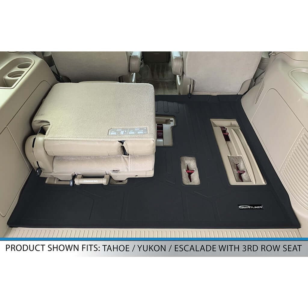 SMARTLINER Floor Liners for 2007-2014 Cadillac Escalade (No Hybrid Models)