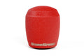 GrimmSpeed Stubby Shift Knob - Stainless Steel Red - M12x1.25 - Manual Subaru/Ford