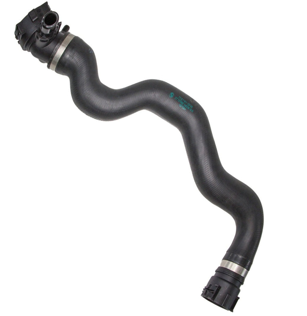 BMW F30 328d Upper Engine Cooling Radiator Hose OEM 17127811127
