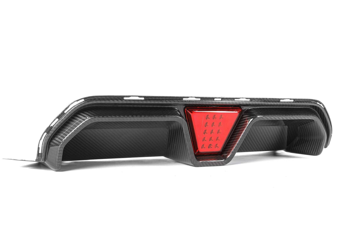 M5 F90 LCI CS Style Dry Carbon Fiber Diffuser With Light
