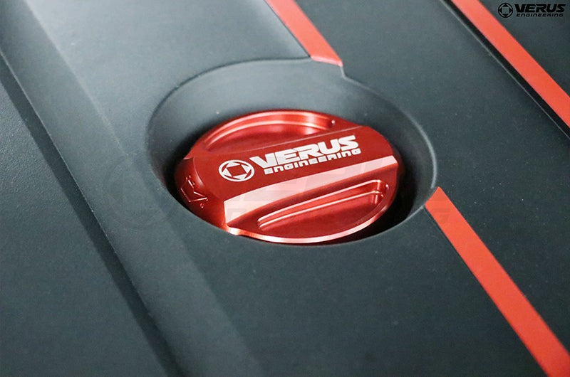 Verus Engineering Oil Cap Red 2020 Toyota Supra - 2020+ A90 Supra