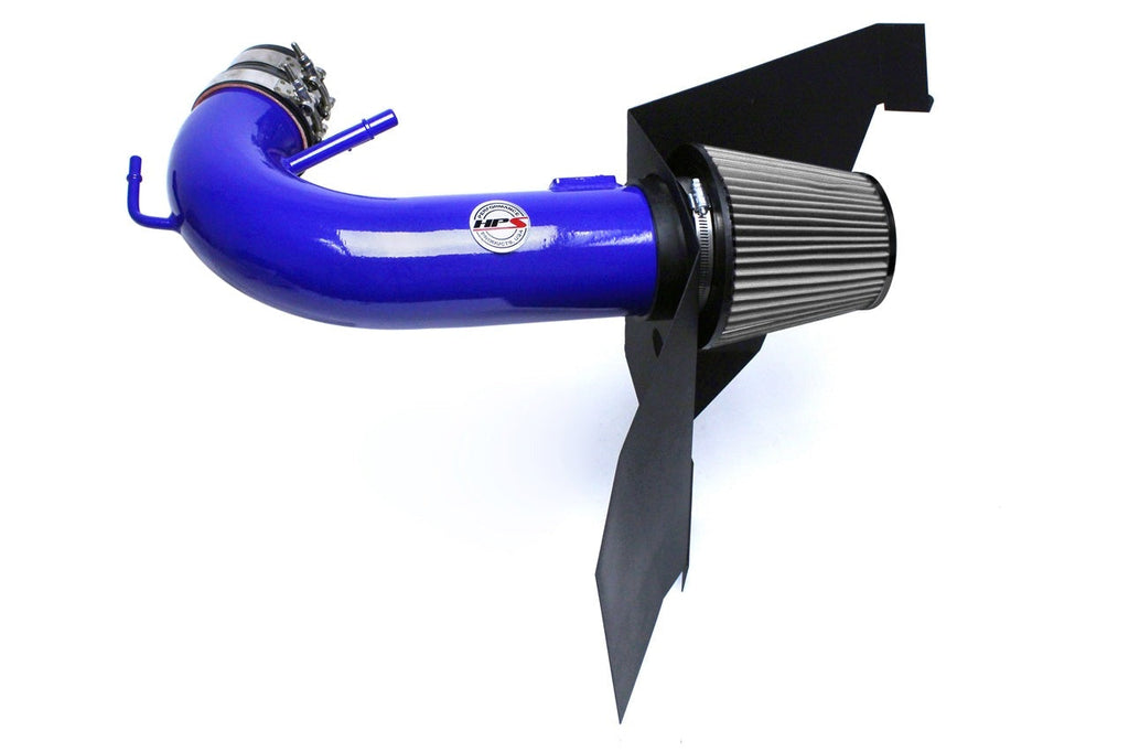 HPS Performance Air Intake Kit with Heat Shield, 2015-2017 Ford Mustang GT V8 5.0L, 827-556