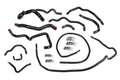 HPS Silicone Radiator + Heater Coolant Hose Kit Mazda 2010-2013 Mazdaspeed 3 2.3L Turbo, 57-1512