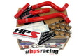 HPS Red Reinforced Silicone Radiator Hose Kit Honda 07-12 CRF150R