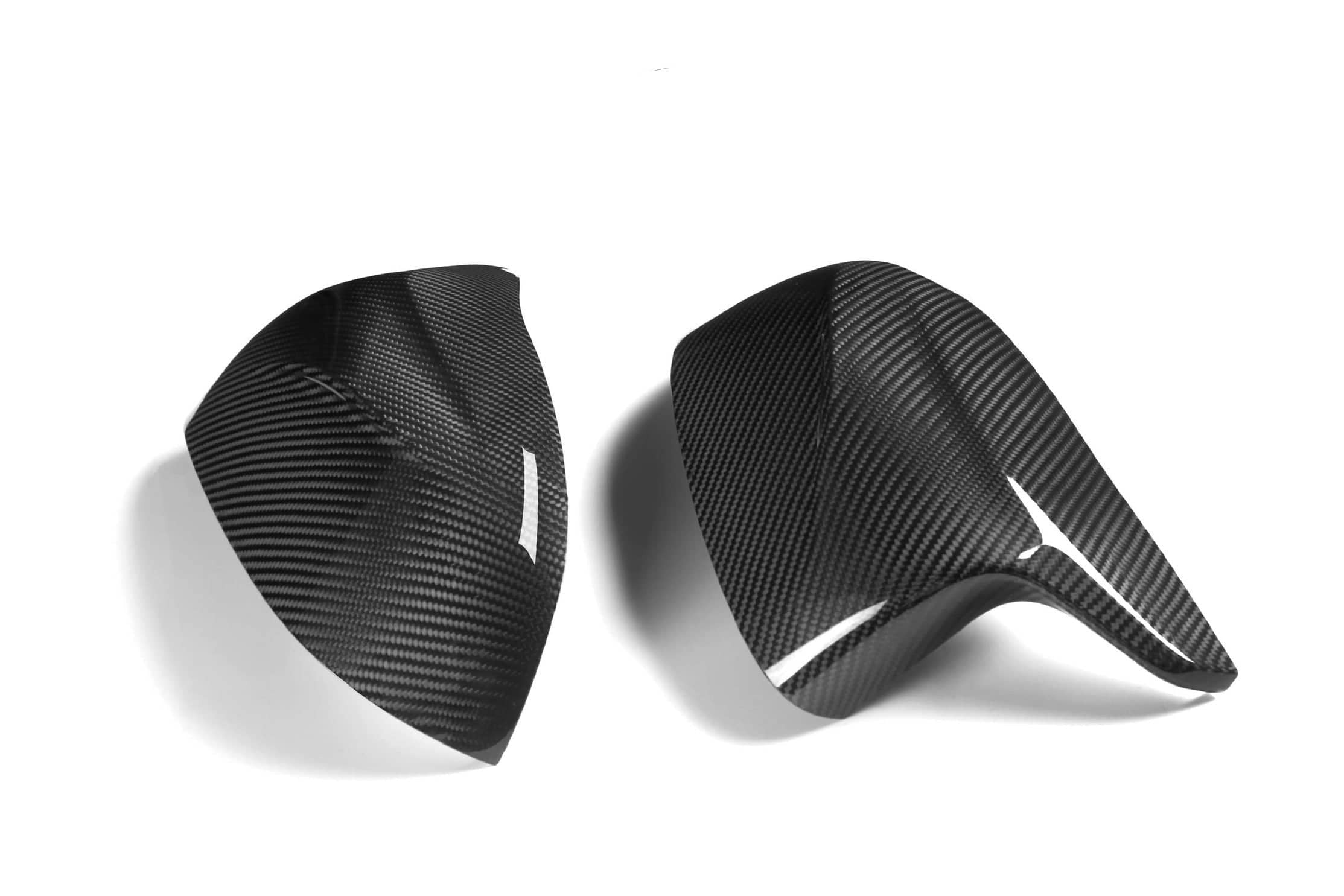 X5M F95 OEM Style Dry Carbon Fiber Mirror Cap