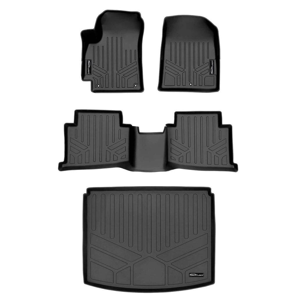 SMARTLINER Floor Liners for 2021-2025 Kia Seltos Lower Cargo Position