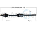 BMW F15 X5 New Right Front Axle Assembly By Surtrak 31607607938
