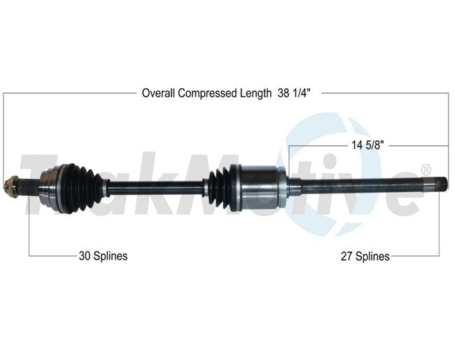 BMW F15 X5 New Right Front Axle Assembly By Surtrak 31607607938