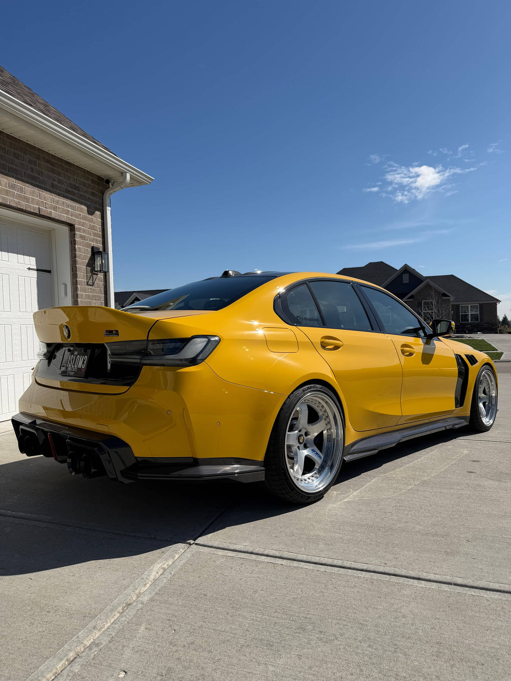 G8X SQ Style Carbon Fiber Side Skirts