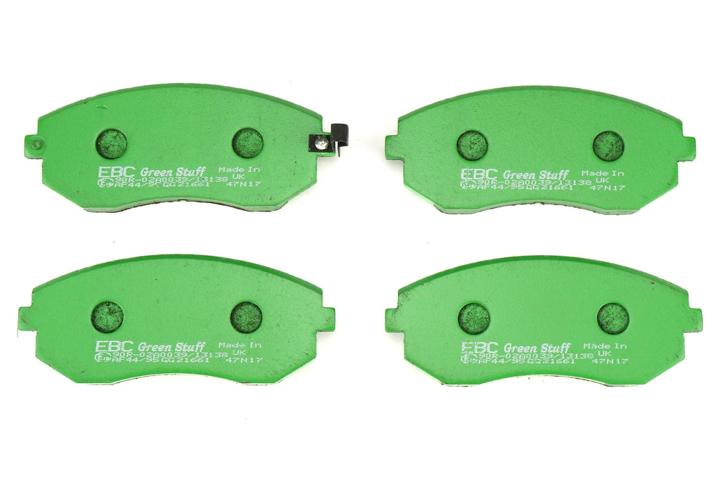 EBC Brakes Greenstuff 2000 Series Sport Disc Brake Pads (Front)