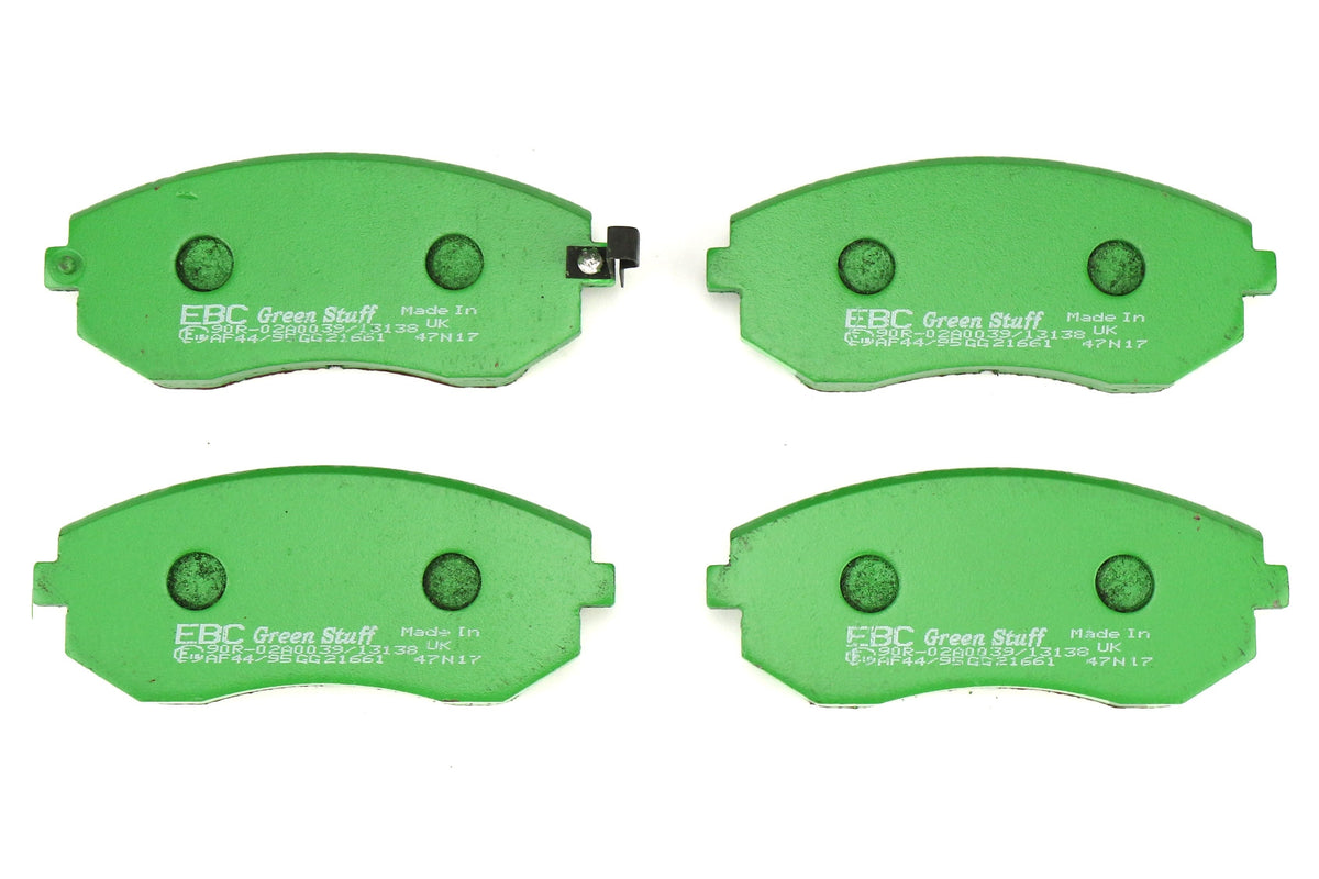 EBC Brakes Greenstuff 2000 Series Sport Disc Brake Pads (Front)