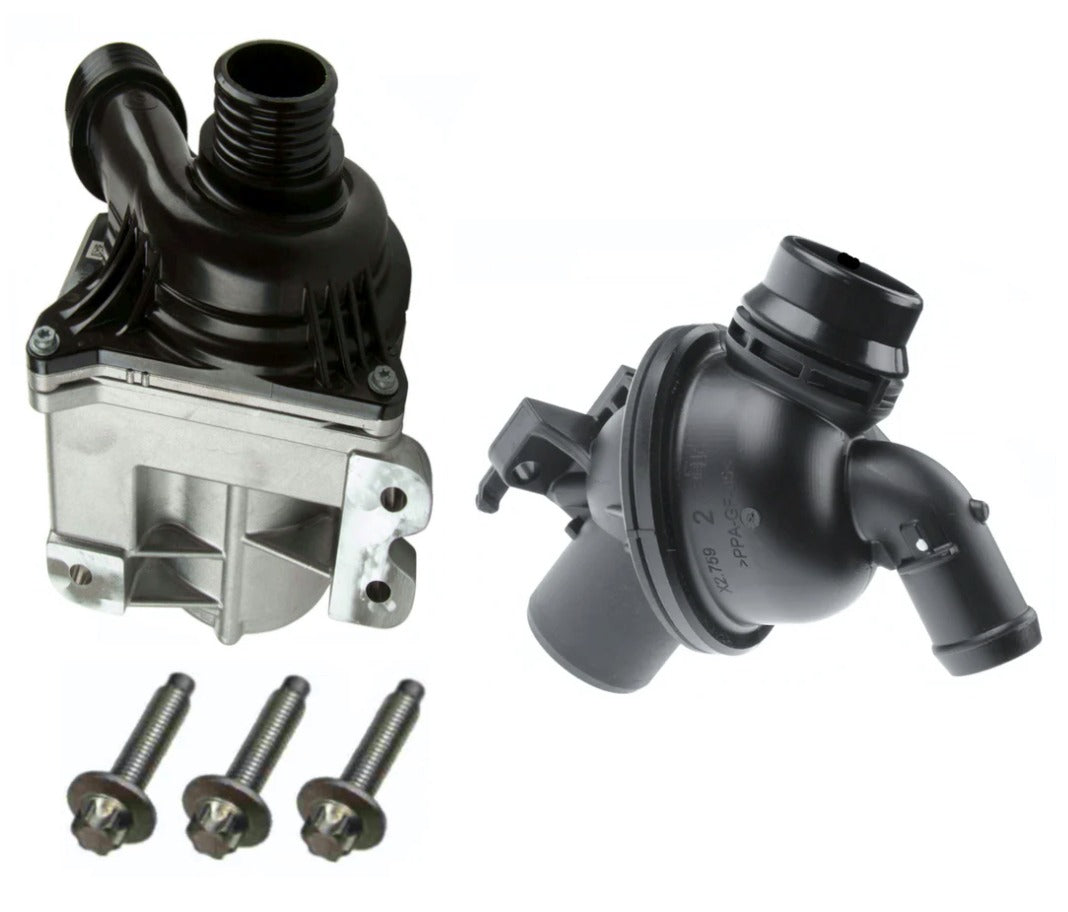 BMW F10 535i Electric Engine Cooling Water Pump & Thermostat Kit By RhineWerks 11515A05704