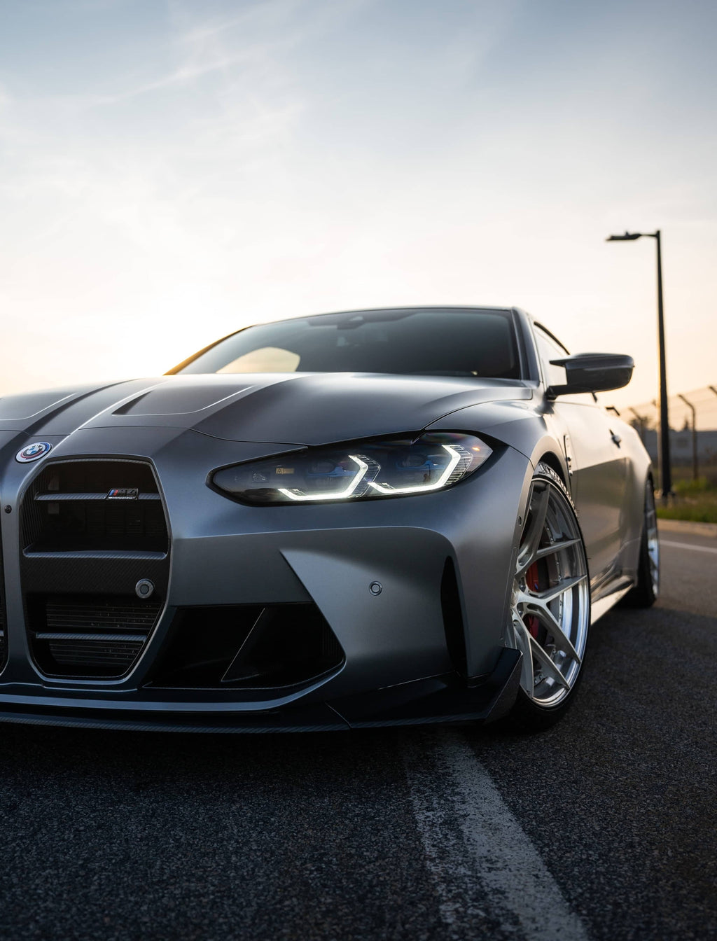 G8X Dry Carbon Fiber CSL Style Front Lip