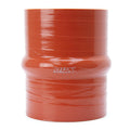 HPS 3-1/2" Silicone Single Hump Coupler Hose Hot Side, Ultra High Temp 4-ply Aramid Reinforced, Max. Temperature: 500F