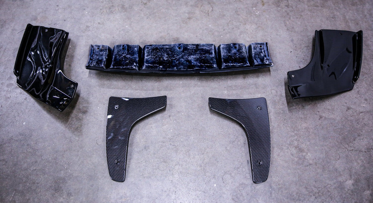 HKS TYPE-S Rear Under Spoiler - 2022+ Subaru BRZ / Toyota GR86
