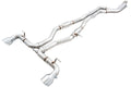 AWE Resonated Track Edition Exhaust (Chrome Silver Tips) - 2020-2024 Toyota GR Supra
