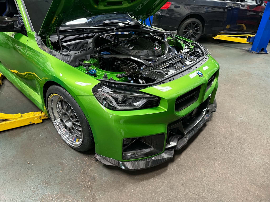 G87 SQ Dry Carbon Fiber Center Bumper Trim