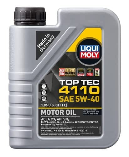 All 5 Liter Oil Options Combined