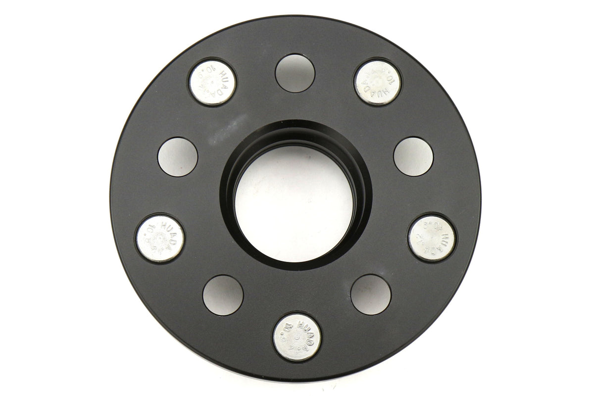ISC Suspension 5x100 to 5x114 15mm Wheel Adapters Black - Subaru Models (inc. 2002-2014 WRX)
