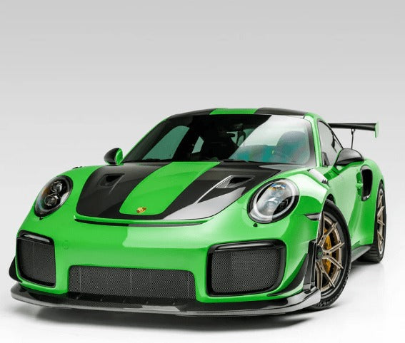 VORSTEINER PORSCHE 991 GT2 GW9 Aero Front Canards Carbon Fiber PP 2x2 Glossy