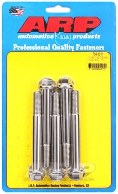 ARP M12 x 1.50 x 100 SS Hex Bolts (Set of 5)