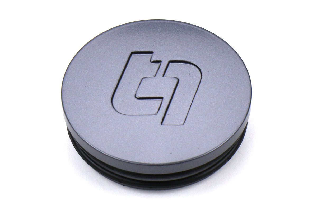 Titan 7 Center Caps-Titanium Gunmetal - Universal