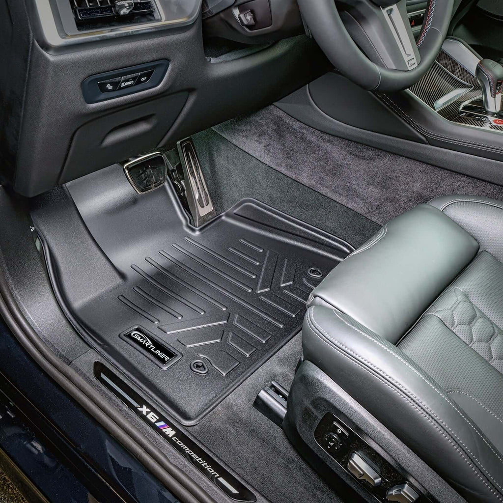SMARTLINER Floor Liners for 2021-2026 BMW Alpina XB7 (2nd Row Bench)