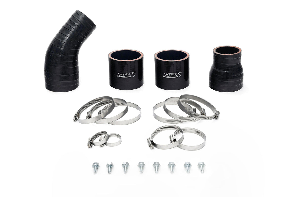 HPS Performance Intercooler Hot Side Charge Pipe, 2023-2024 Toyota Sequoia 3.4L V6 Twin Turbo, 17-148