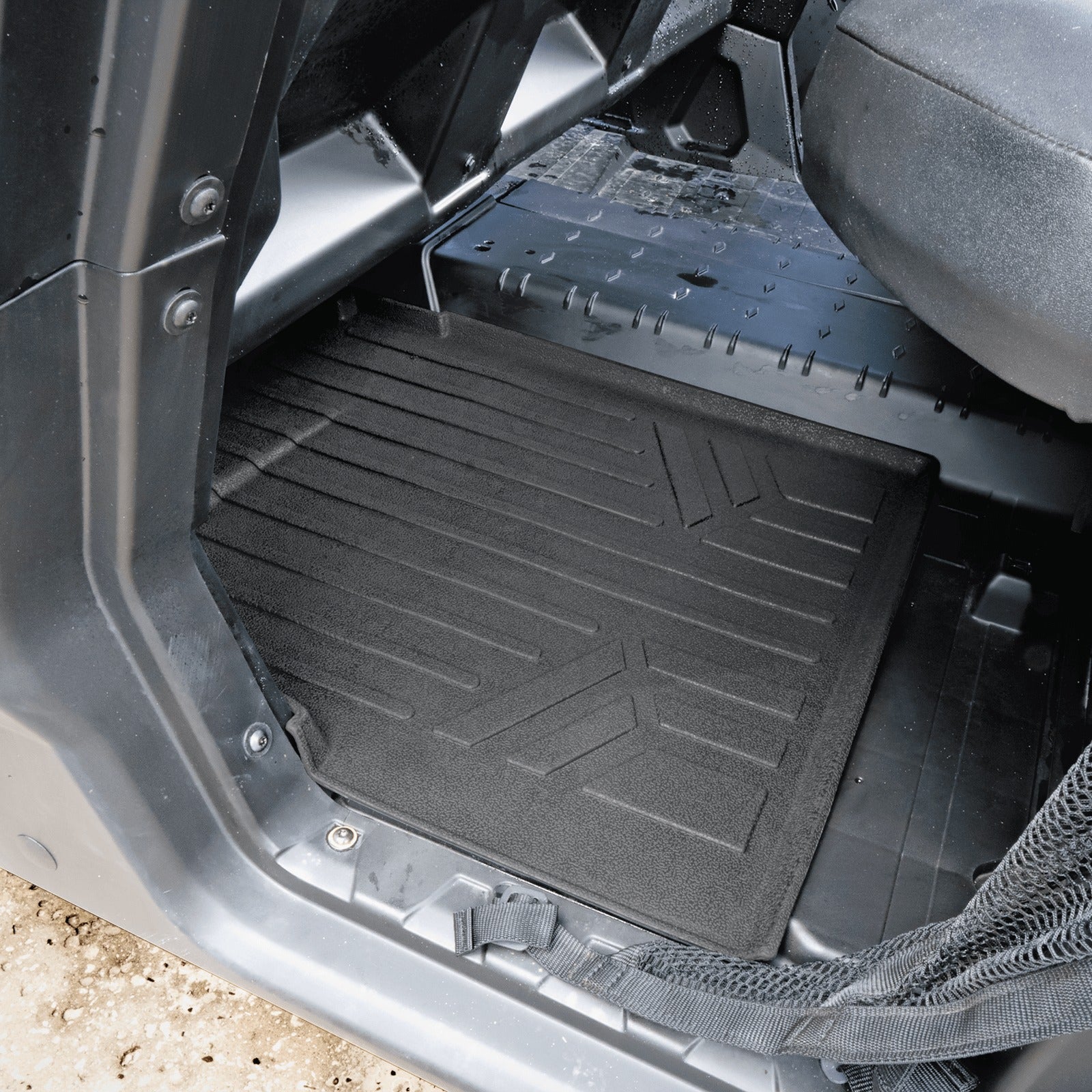 SMARTLINER OUTDOORSTM Rugged Rubber Floor Liners For 2016-2026 Can-Am Defender (6 Seater)