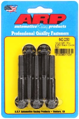 ARP 3/8-16 x 2.250 12pt Black Oxide Bolts (Set of 5)