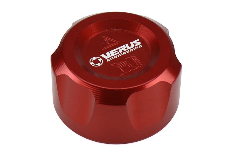 Verus Engineering Heat Exchanger Cap Red 2020 Toyota Supra - 2020+ A90 Supra