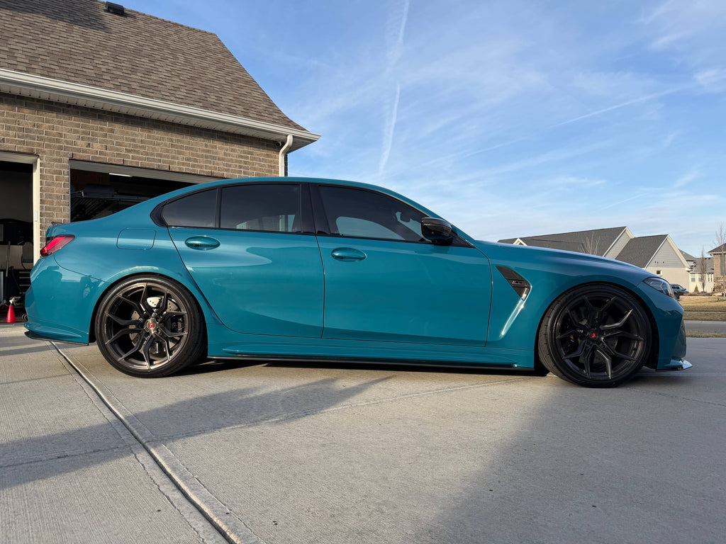 G8X Dry Carbon Fiber Side Skirt Extensions