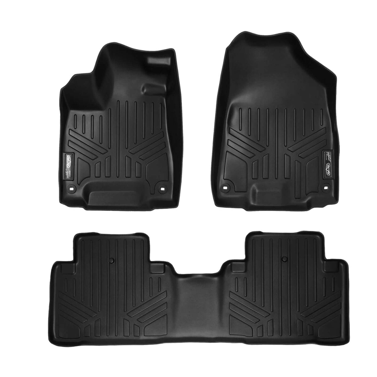 SMARTLINER Floor Liners for 2014-2020 Acura MDX (2nd Row Bench) (No Hybrid)
