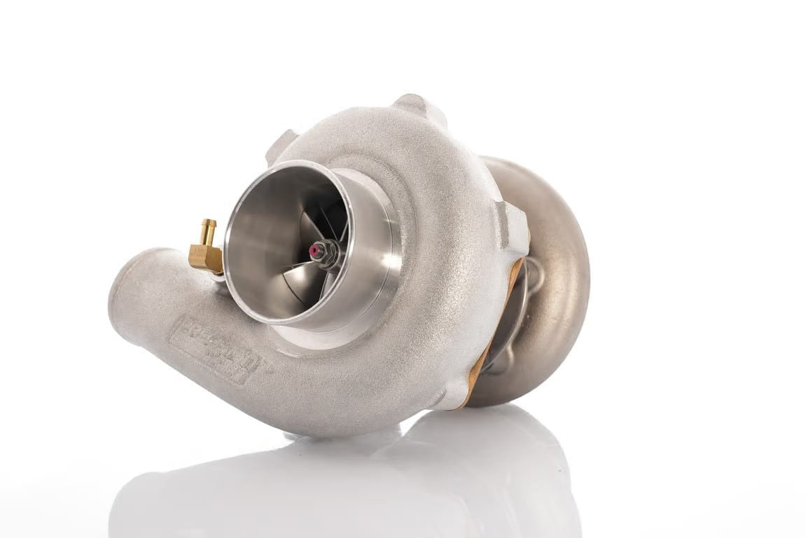 Precision Turbo & Engine GEN1 PT5858 JB B CC W/ T3 INLET/5-BOLT DISCHARGE W/ HOLE .63 A/R
