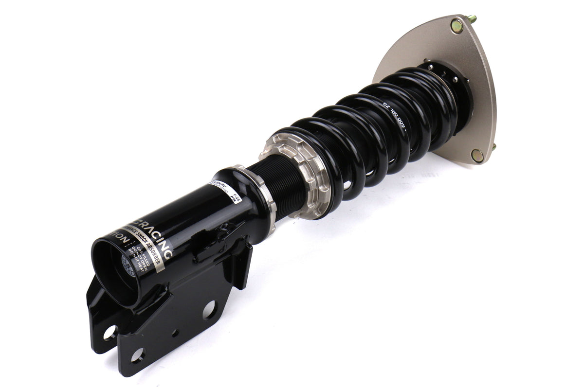 BC Racing BR Coilovers Extreme Low w/ Default Springs (9K Front / 9K Rear) - 2015-2021 Subaru WRX / STI