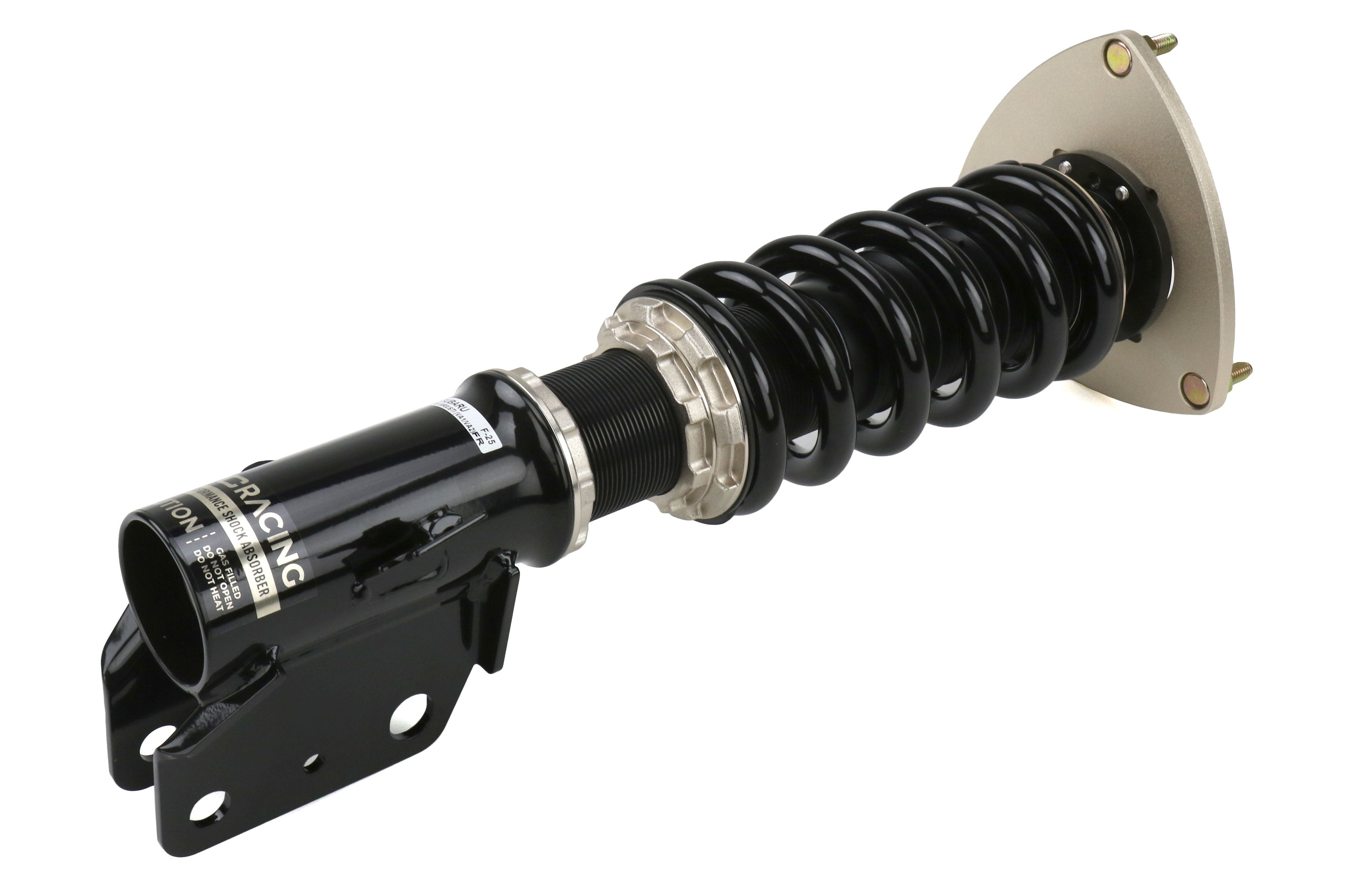BC Racing BR Coilovers w/ Default Springs (16K Front / 16K Rear) - 2015-2021 Subaru WRX / STI