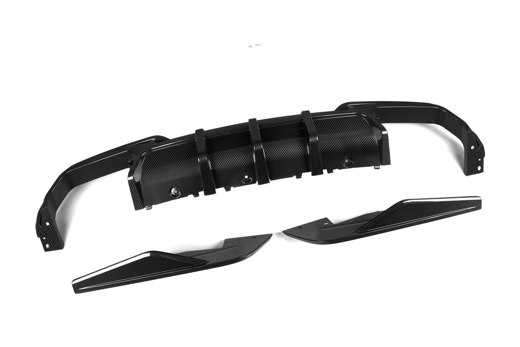 F93 M8 Gan Coupe SQ Style Dry Carbon Diffuser
