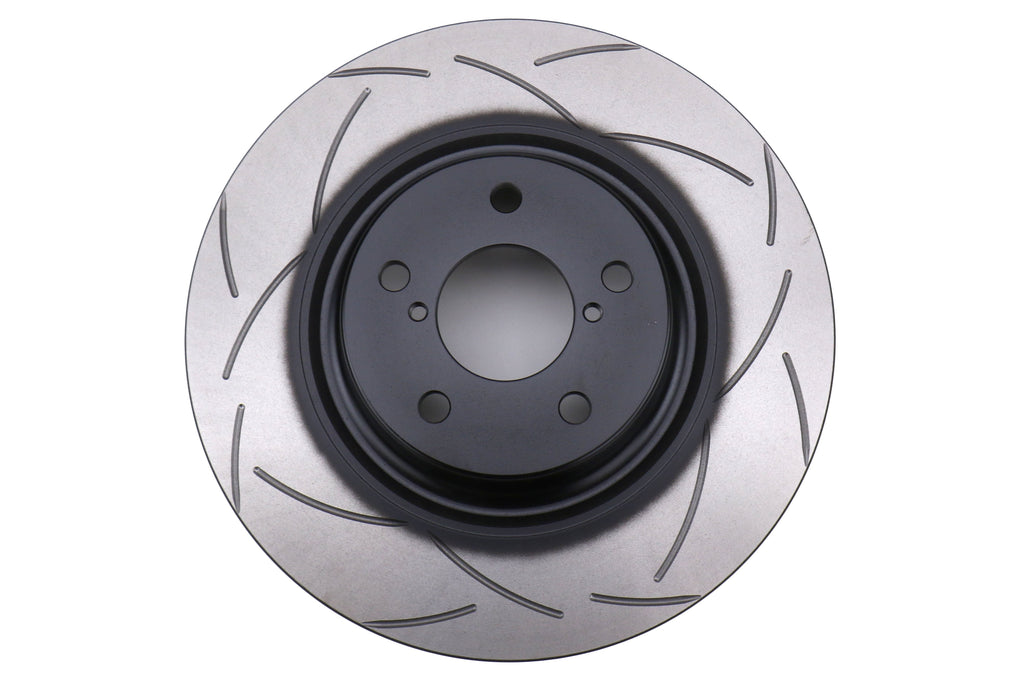 DBA T2 Street Series Slotted Rotor Single Front - Subaru Models (inc. 2002-2014 WRX)