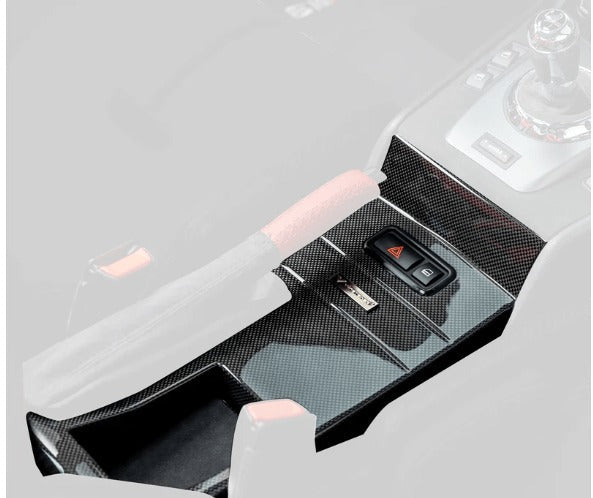 VORSTEINER BMW E46 M3 V-CSL Center Console Carbon Fiber PP 1x1 Glossy