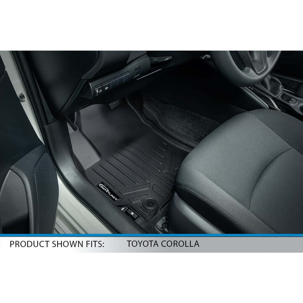 SMARTLINER Floor Liners for 2019-2026 Toyota Corolla Hatchback (With Tire Repair Kit)