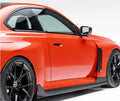 Vorsteiner BMW G8X M2 VRS Aero Vented Fenders with Side Skirts Carbon Fiber PP 2x2 Glossy