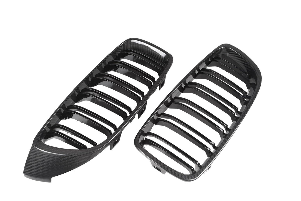 4 Series/M3/M4 F3x Double Slat Dry Carbon Fiber Grill