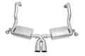 Porsche 981 Cayman / Boxster Valved Exhaust System Straight Cut Single Wall Tips