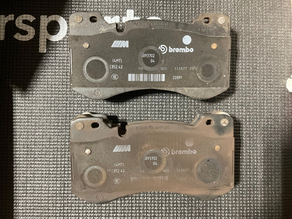 OPEN BOX - OEM BMW Brembo Brake Pads Front & Rear Set for G80/G82/G87 (USED)