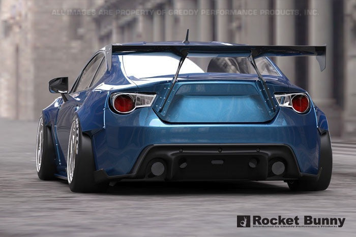 GReddyX Rocket Bunny GT Rear Wing - 2013-2021 Scion FR-S / Subaru BRZ / Toyota 86