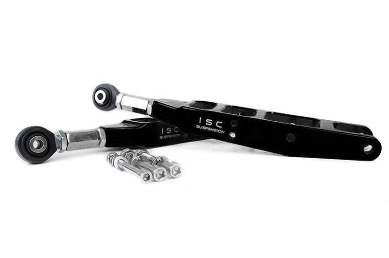 ISC Suspension V3 Rear Adjustable Control Arms Stealth Black - 2013-2021 Scion FR-S / Subaru BRZ / Toyota 86
