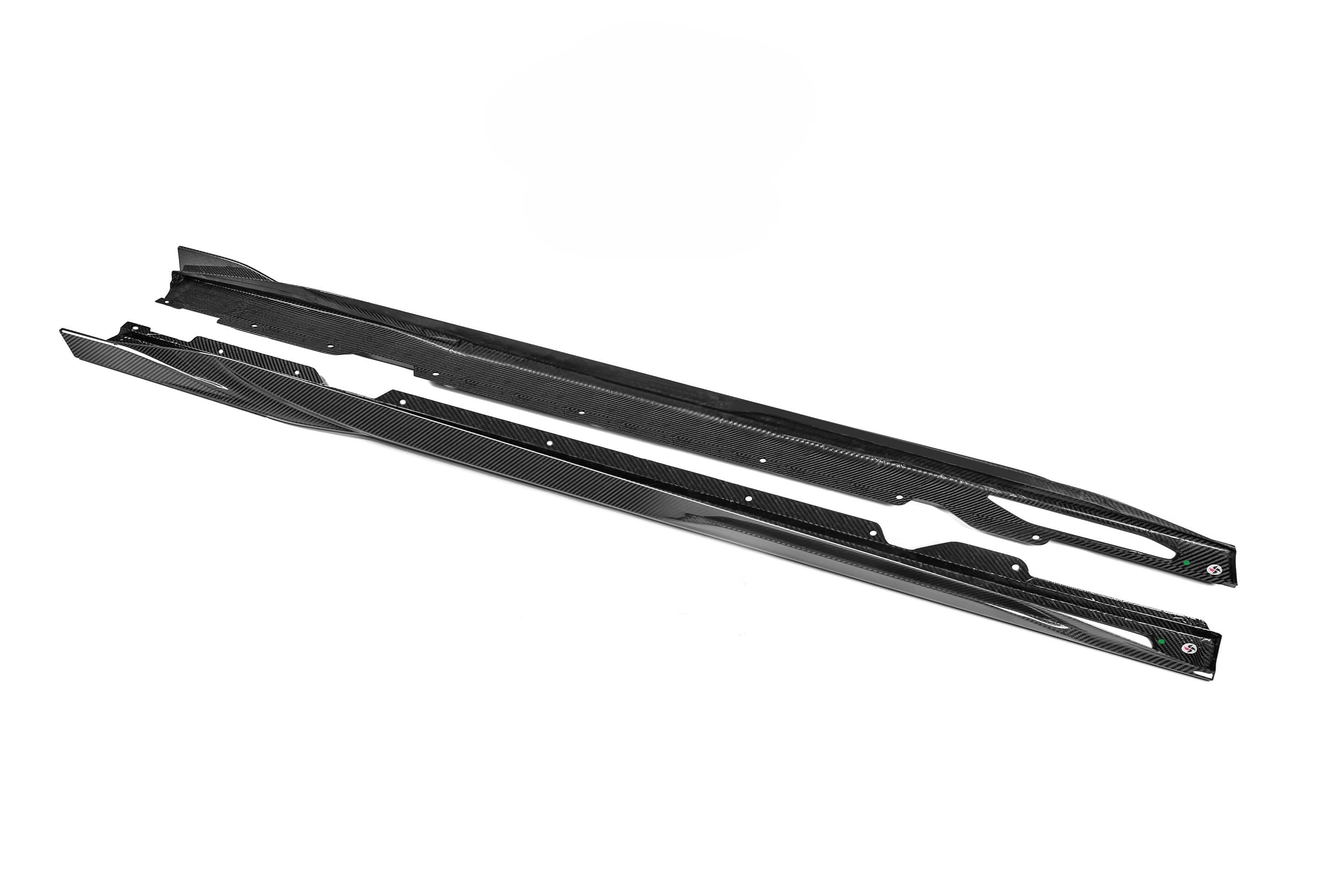 G26 SQ Style Dry Carbon Side Skirts