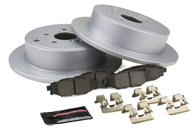 Power Stop Z17 Coated Brake Kit (Rear) - 2013-2016 Scion FR-S / 2013-2020 Subaru BRZ / 2017-2019 Toyota 86