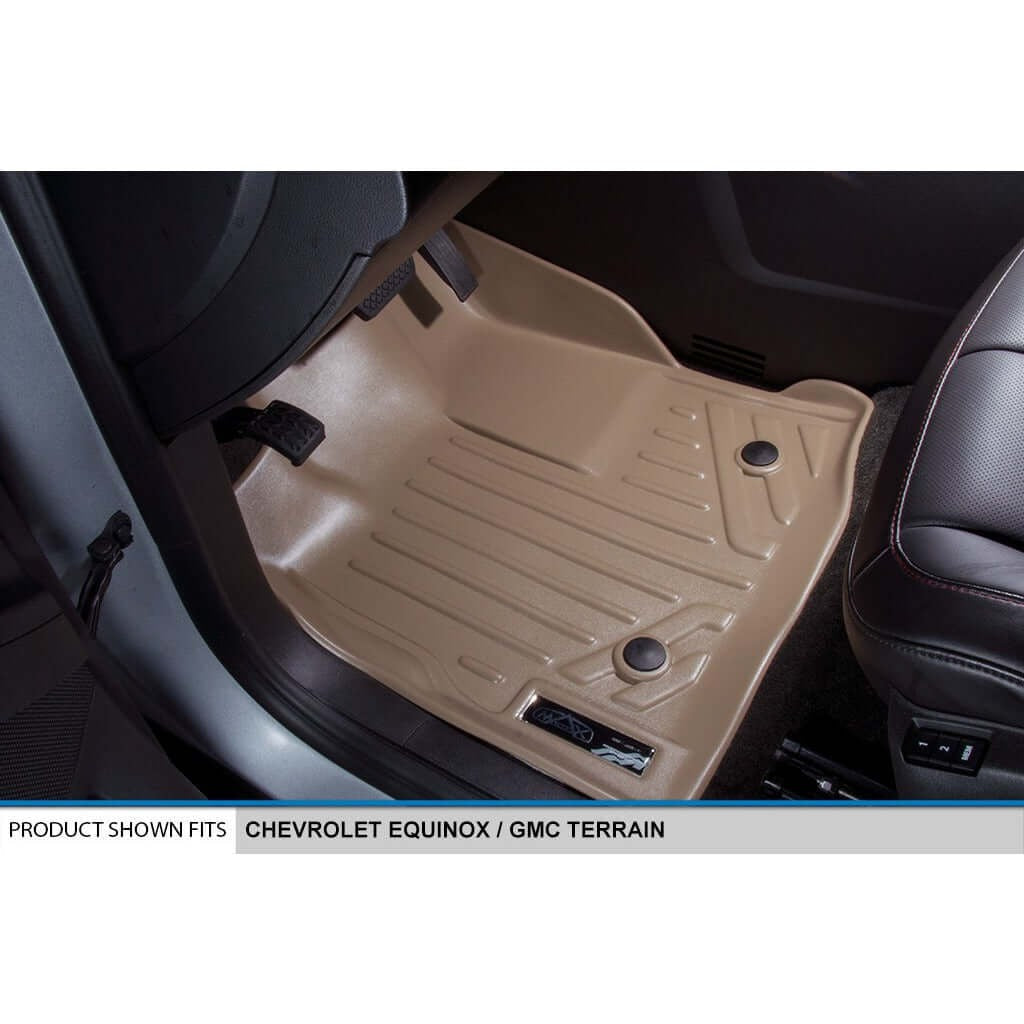 Smart TrimTM Floor Liners For 2010-2011 Equinox / Terrain (Dual Front Floor Hooks)