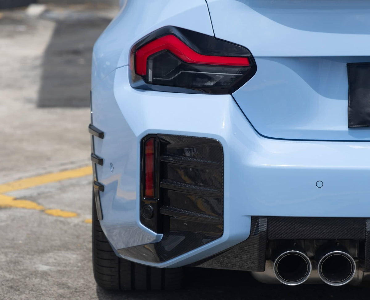 G87 Dry Carbon Fiber Rear Bumper Trim